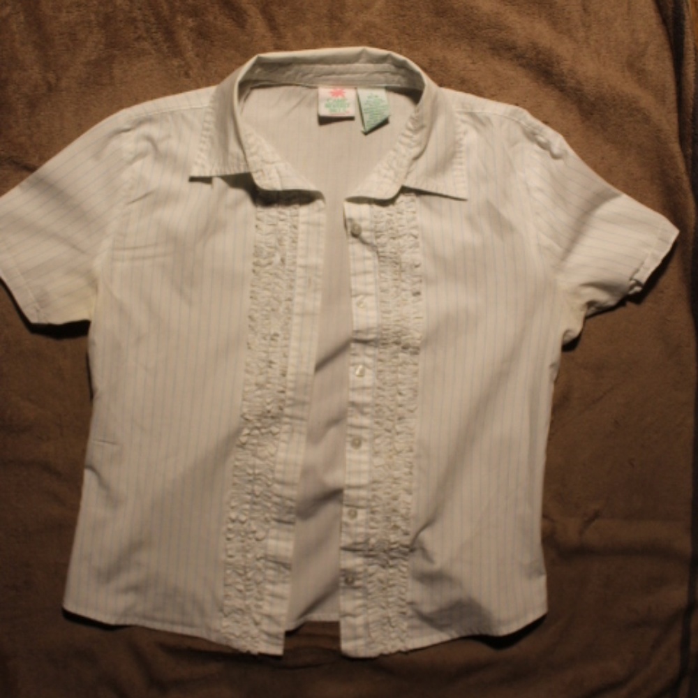 White pin striped Blouse